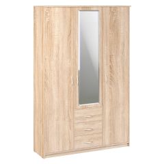Шкаф комбинированный Дуэт Люкс с зеркалом в Серове - serov.mebel24.online | фото 4