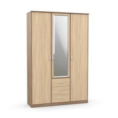 Шкаф комбинированный Дуэт Люкс с зеркалом в Серове - serov.mebel24.online | фото 8
