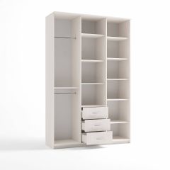 Шкаф комбинированный Дуэт Люкс с зеркалом в Серове - serov.mebel24.online | фото 11