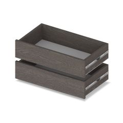МАРТИН Шкаф-купе с зеркалами Анкор темный (2000*450) М403 в Серове - serov.mebel24.online | фото 3