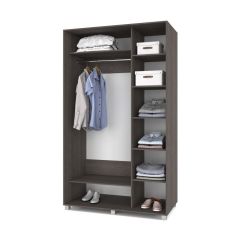 РОЛАНД Шкаф-купе зеркалом Анкор темный (600*1500) Р652 в Серове - serov.mebel24.online | фото 2