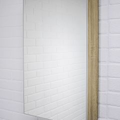 Шкаф-зеркало Мечта 40 Дуб сонома АЙСБЕРГ (DM2317HZ) в Серове - serov.mebel24.online | фото 5