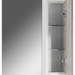 Шкаф-зеркало Uno 60 Дуб серый левый/правый Домино (DU1503HZ) в Серове - serov.mebel24.online | фото 4