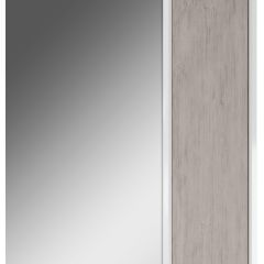 Шкаф-зеркало Uno 60 Дуб серый левый/правый Домино (DU1503HZ) в Серове - serov.mebel24.online | фото 5