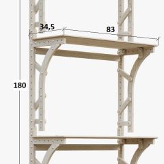 Система  хранения  Конструктор Арт. СХ3-1 в Серове - serov.mebel24.online | фото 2
