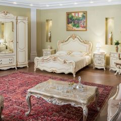 Спальный гарнитур Мона Лиза (крем) 1600 в Серове - serov.mebel24.online | фото