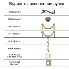 Спальный гарнитур Тиффани Premium черная/серебро в Серове - serov.mebel24.online | фото 7