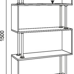 Стеллаж Зигзаг-2 в Серове - serov.mebel24.online | фото 4