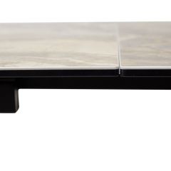 Стол IVAR 180 MARBLES KL-80 Серый мрамор, итальянская керамика, ®DISAUR в Серове - serov.mebel24.online | фото 2