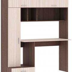 Стол компьютерный ПКС-1 (ясень шимо темный/светлый) в Серове - serov.mebel24.online | фото