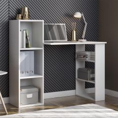 Стол компьютерный СТК 1 (Белый) в Серове - serov.mebel24.online | фото