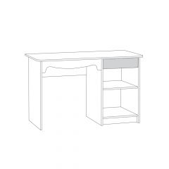 Стол письменный 12.24 Флоренция в Серове - serov.mebel24.online | фото 3