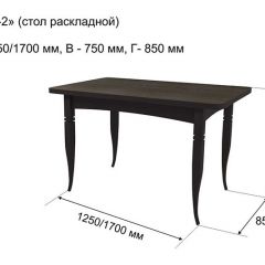 Стол раскладной Ялта-2 (опоры массив цилиндрический) в Серове - serov.mebel24.online | фото 6