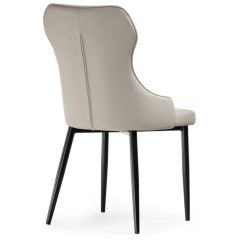 Стул на металлокаркасе Neli beige / black в Серове - serov.mebel24.online | фото 7