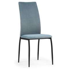 Стул на металлокаркасе Tod light blue / black в Серове - serov.mebel24.online | фото 3