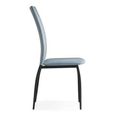 Стул на металлокаркасе Tod light blue / black в Серове - serov.mebel24.online | фото 7