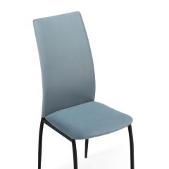 Стул на металлокаркасе Tod light blue / black в Серове - serov.mebel24.online | фото 9