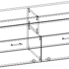 СОНАТА ТМС-1200 Тумба малая (Дуб сонома/Белый глянец) в Серове - serov.mebel24.online | фото 2