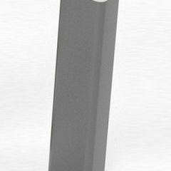 Торцевая заглушка  для цоколя h100 мм (Алюминий, Белый, Черный, Сонома) в Серове - serov.mebel24.online | фото