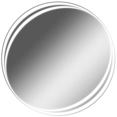 Зеркало Берг 700х700 с подсветкой Домино (GL7055Z) в Серове - serov.mebel24.online | фото
