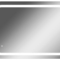 Зеркало Elis 100 white с подсветкой Sansa (SEe1045Z) в Серове - serov.mebel24.online | фото