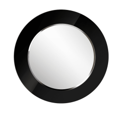 Зеркало круглое черный (РМ/02) в Серове - serov.mebel24.online | фото