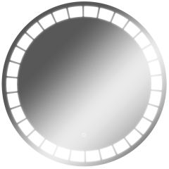 Зеркало Маскат 700х700 с подсветкой Домино (GL7057Z) в Серове - serov.mebel24.online | фото