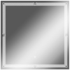 Зеркало Паликир 700х700 с подсветкой Домино (GL7051Z) в Серове - serov.mebel24.online | фото