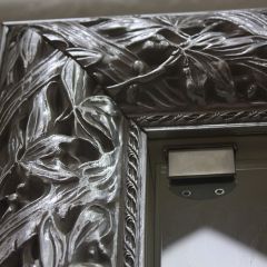 Зеркало Тиффани Premium черная/серебро (ТФСТ-2(П) в Серове - serov.mebel24.online | фото 2