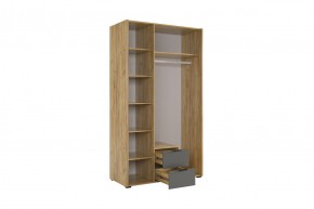 АДАМ Спальный гарнитур (модульный) графит в Серове - serov.mebel24.online | фото 20