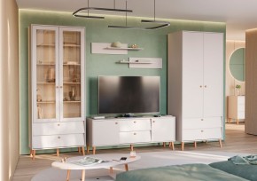 АФИНА Гостиная (модульная) кашемир серый в Серове - serov.mebel24.online | фото 1