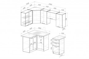 АСАЯ Кухонный гарнитур Оптима 5 (1200*2000 мм) в Серове - serov.mebel24.online | фото 2