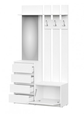 АЙДЕН ВШ06-1100 Прихожая (белый) в Серове - serov.mebel24.online | фото 2