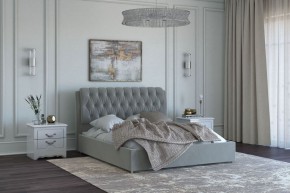 БЕЛИСТА Кровать 1400 серо-бежевый (экокожа) в Серове - serov.mebel24.online | фото 2