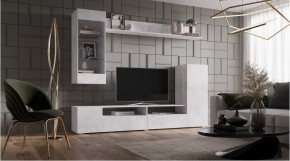 ДАЛЛАС Гостиная (модульная) цемент светлый в Серове - serov.mebel24.online | фото