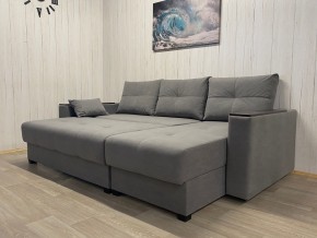 Диван угловой Комфорт-3 (НПБ+МДФ) велюр Galaxy Lite 26 в Серове - serov.mebel24.online | фото 3