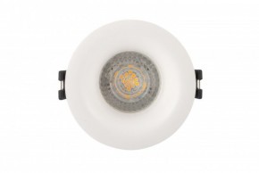 DK3024-WH Встраиваемый светильник, IP 20, 10 Вт, GU5.3, LED, белый, пластик в Серове - serov.mebel24.online | фото 1