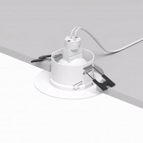 DK3028-WH Встраиваемый светильник, IP 20, 10 Вт, GU5.3, LED, белый, пластик в Серове - serov.mebel24.online | фото 3