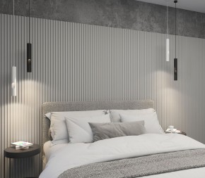 DK4045-WH Подвесной светильник, с декоративным вырезом, IP 20, до 15 Вт, LED, GU10, белый, алюминий в Серове - serov.mebel24.online | фото 4