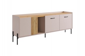 ДОМИНИКА Гостиная (модульная) кашемир/дуб крафт золотой в Серове - serov.mebel24.online | фото 8