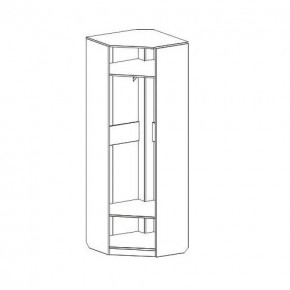 ЭЛАНА Прихожая (модульная) Дуб сонома в Серове - serov.mebel24.online | фото 5