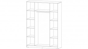 ЭЛЕГАНТ Спальный гарнитур (модульный) графит в Серове - serov.mebel24.online | фото 6