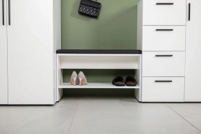 ЭЙР прихожая (модульная) Белый Шагрень в Серове - serov.mebel24.online | фото 23
