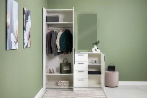 ЭЙР прихожая (модульная) Белый Шагрень в Серове - serov.mebel24.online | фото 25