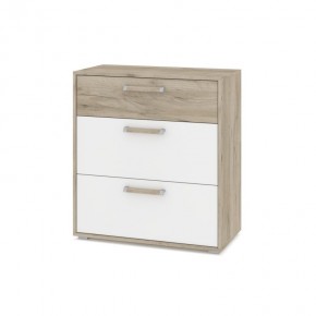 ФЛОРИДА Ф41 Комод (дуб серый/белый) в Серове - serov.mebel24.online | фото