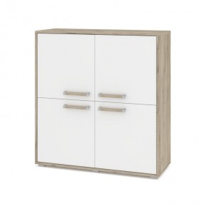 ФЛОРИДА Ф43 Комод (дуб серый/белый) в Серове - serov.mebel24.online | фото