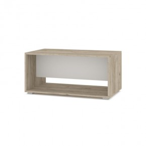 ФЛОРИДА Ф61 Стол журнальный (полка) дуб серый/белый в Серове - serov.mebel24.online | фото