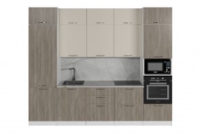 ФЬЮДЖИ Кухонный гарнитур Экстра (3000 мм) в Серове - serov.mebel24.online | фото 3