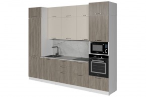ФЬЮДЖИ Кухонный гарнитур Экстра (3000 мм) в Серове - serov.mebel24.online | фото 4