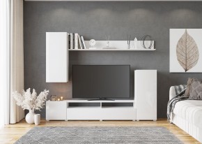 Гостиная Лира МДФ (Белый/Белый глянец) в Серове - serov.mebel24.online | фото